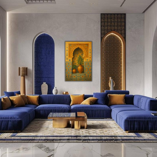 Tableaux décoratifs pour salon marocain 2025 - Tabluxe
