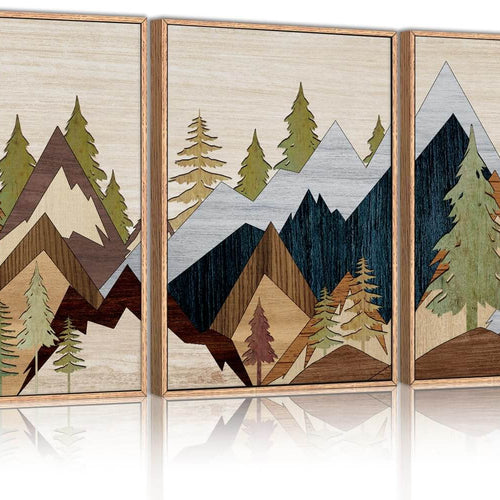 Tableaux Muraux Encadrés au Design Montagnard - Tabluxe
