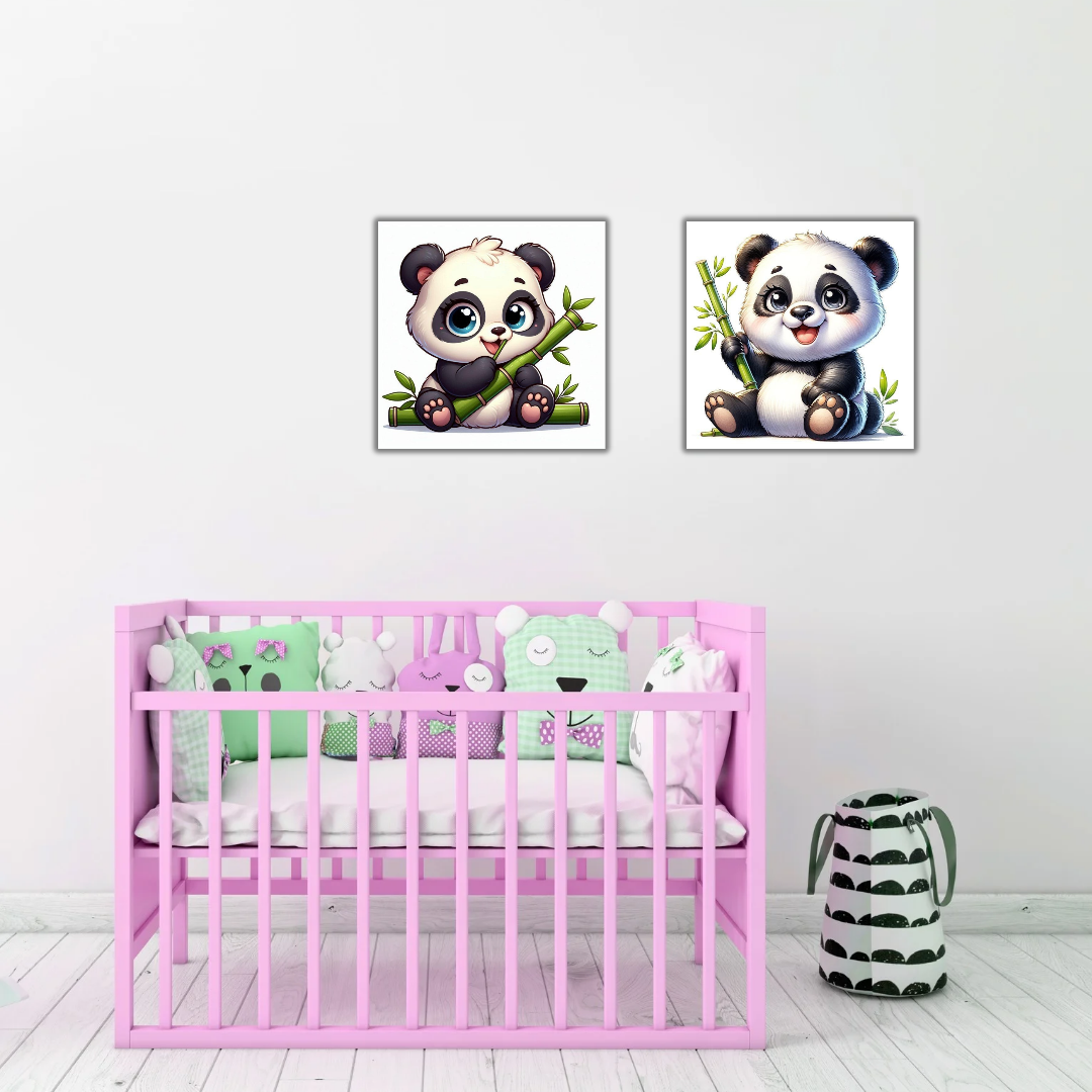 Tableaux de Pandas Mignons - Tabluxe