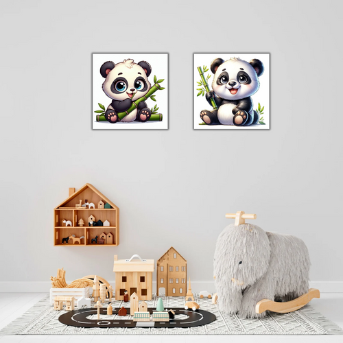Tableaux de Pandas Mignons - Tabluxe
