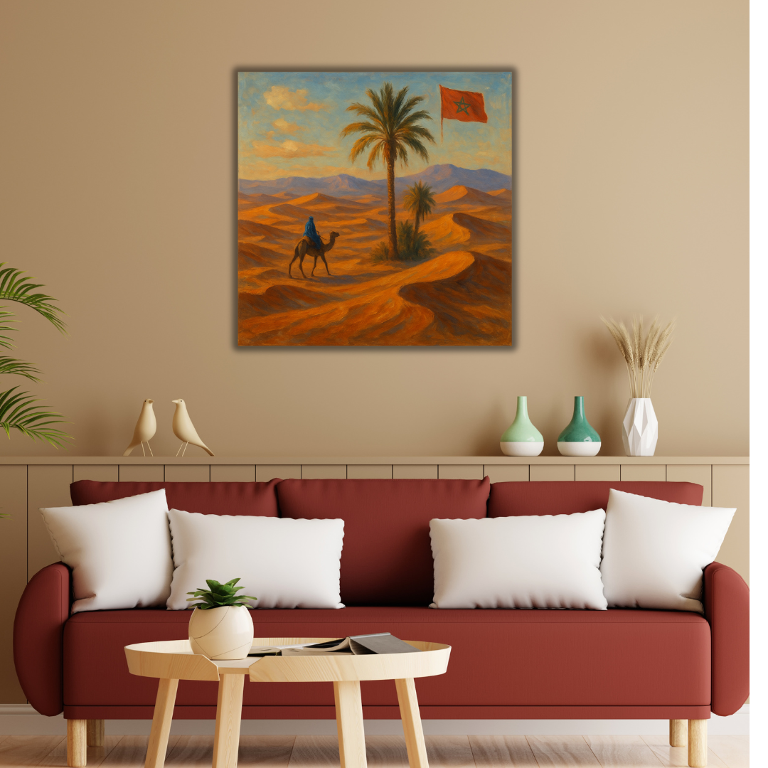 tableau-sahara-marocaine-art-moderne