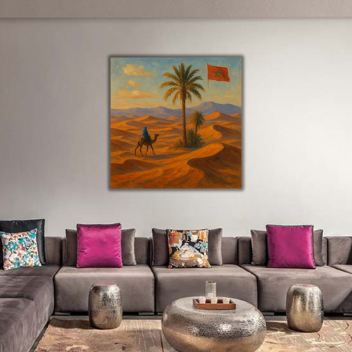 Tableau Sahara Marocaine : Beauté du Désert