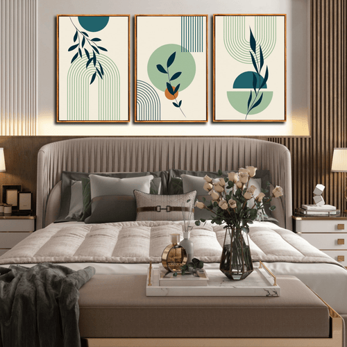 Ensemble de 3 Tableaux Muraux Bohèmes - Tabluxe
