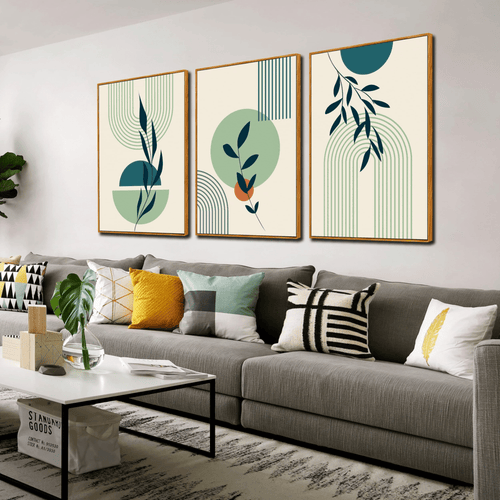 Ensemble de 3 Tableaux Muraux Bohèmes - Tabluxe
