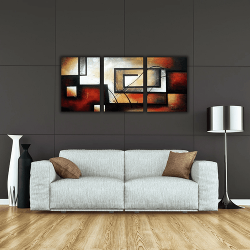 Décorez votre maison avec trois magnifiques tableaux abstraits imprimés - Tabluxe
