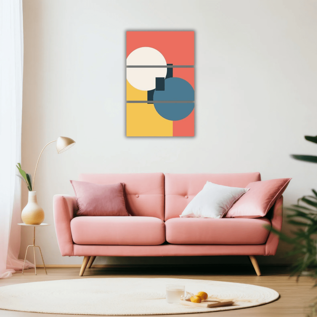 Tableau Tripartite – Élégance Visuelle en Trois Parties - Tabluxe