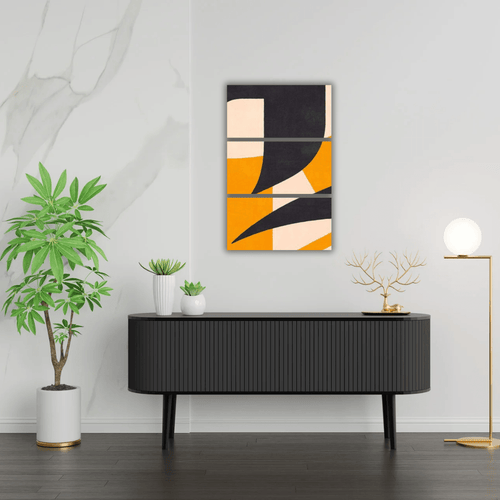 Tableau en Trois Sections – Élégance et Modernité - Tabluxe
