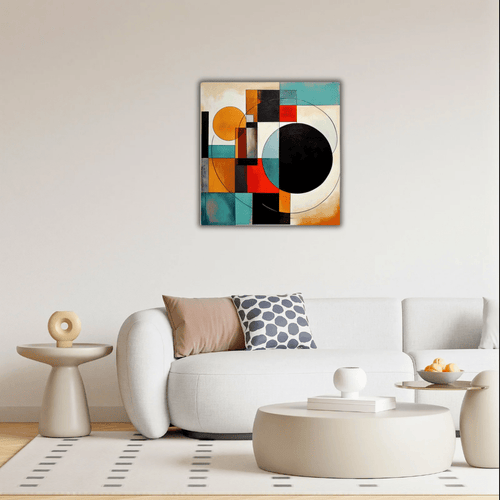 Tableau abstrait moderne pour décoration intérieure