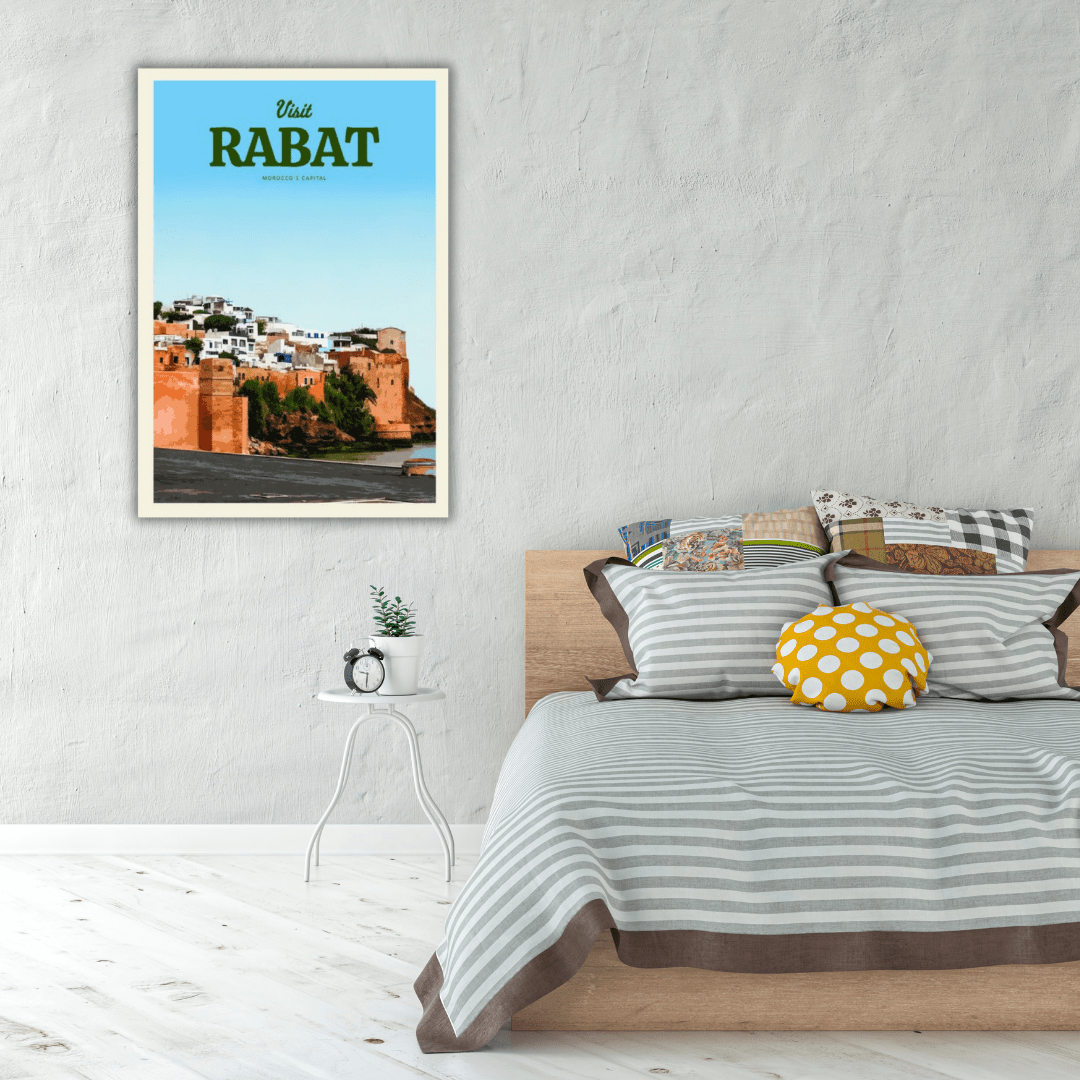 Tableau décoratif des Oudayas Rabat - Tabluxe