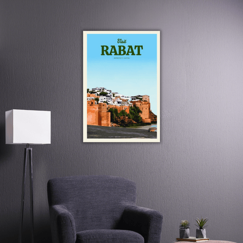Tableau décoratif des Oudayas Rabat - Tabluxe
