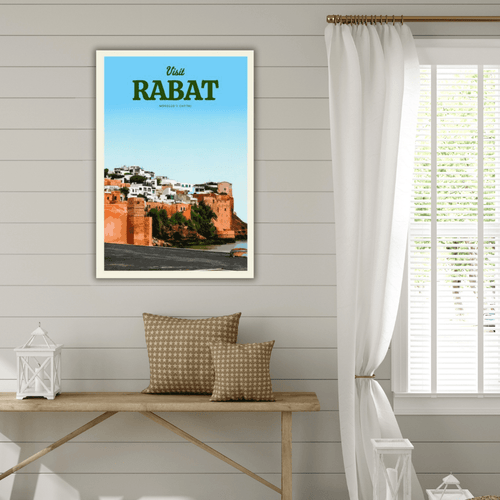 Tableau décoratif des Oudayas Rabat - Tabluxe
